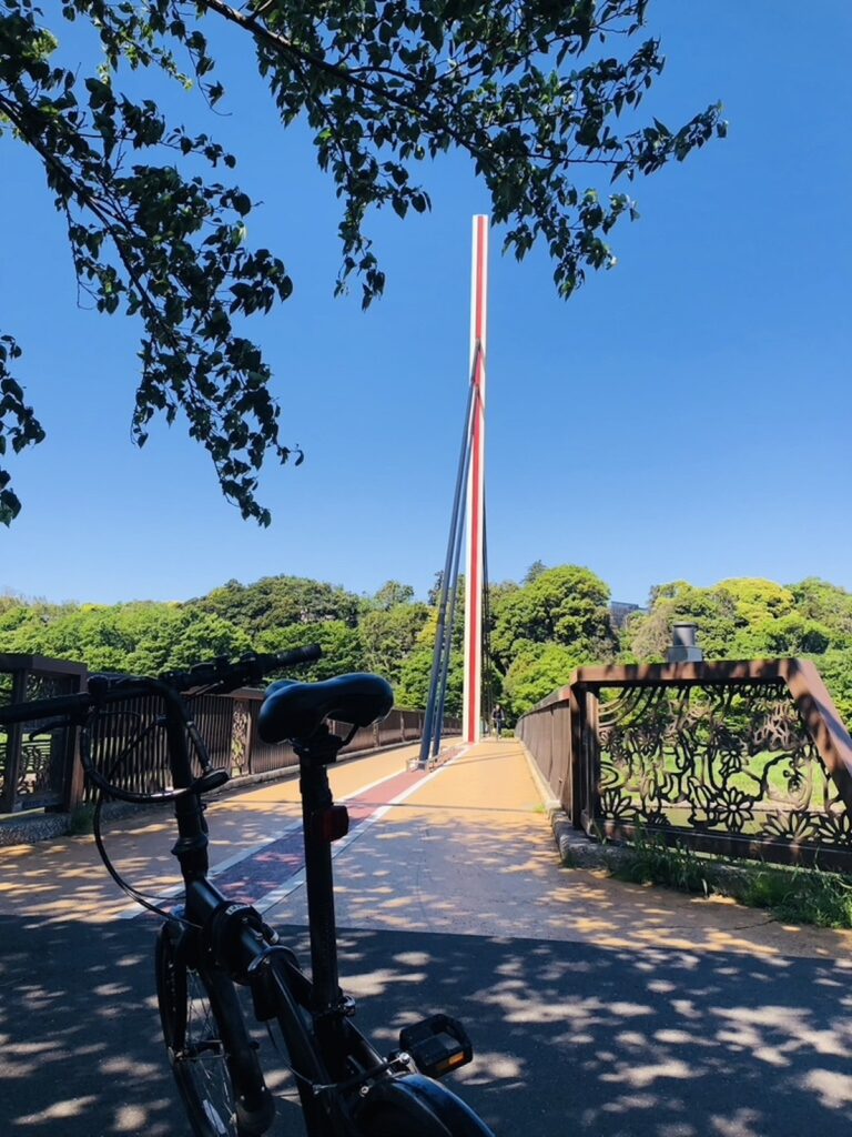 新川サイクリングロード　なかよし橋